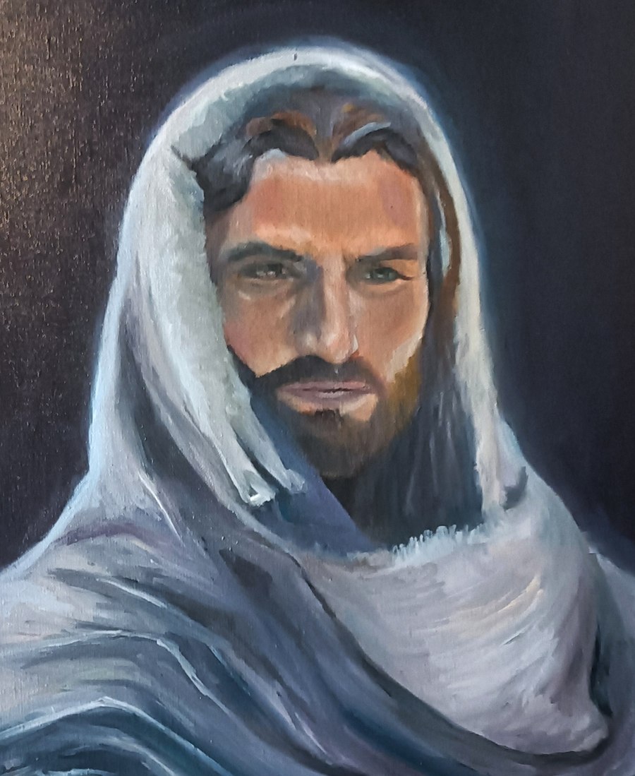 Portrait painting by Joanne Chang