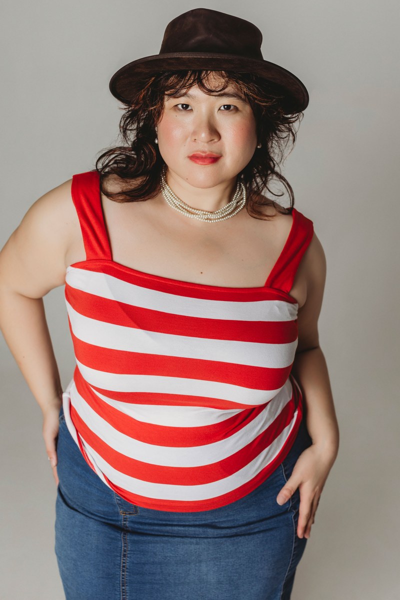 Editorial portrait, studio